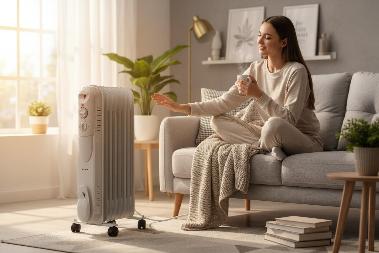 Calefactor Eléctrico Xion BLANCO.