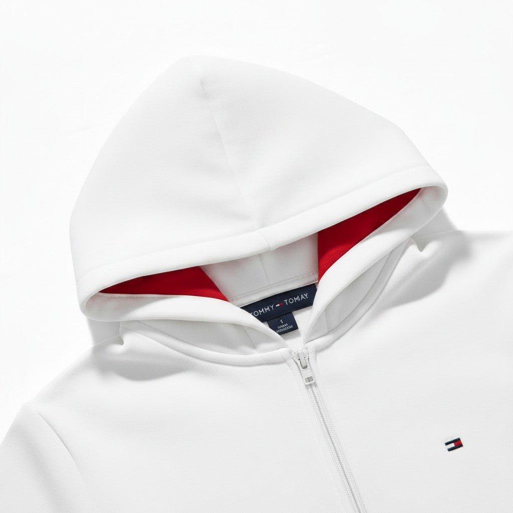 CAMPERA TOMMY BLANCA