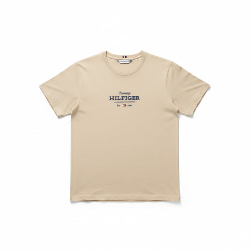 CAMISETA TOMMY BEIGE