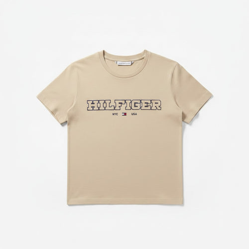 CAMISETA TOMMY BEIGE
